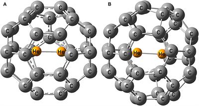 Confinement Effects of a Noble Gas Dimer Inside a Fullerene Cage: Can It Be Used as an Acceptor in a DSSC?